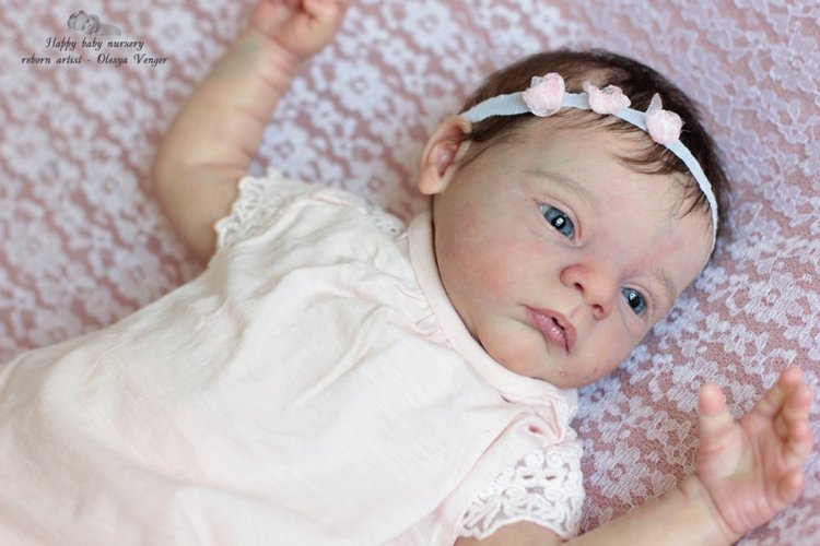 Моя Кирочка. Ненаглядная моя крошечка. Кукла реборн Олеси Венгер