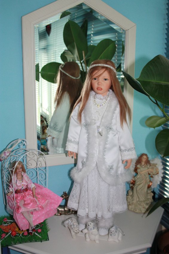 Ангельское создание Маруся и сестрички, коллекционные куклы от Zofia & Henry Zawieruszynski