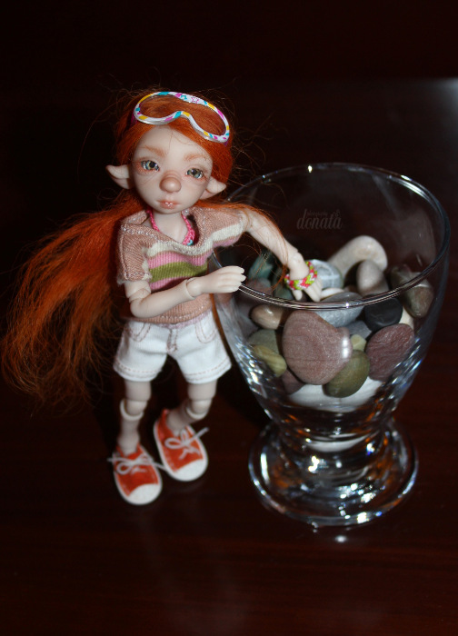 Как Фиби в отпуск съездила. Авторская бжд-мышка Лидии Снуль