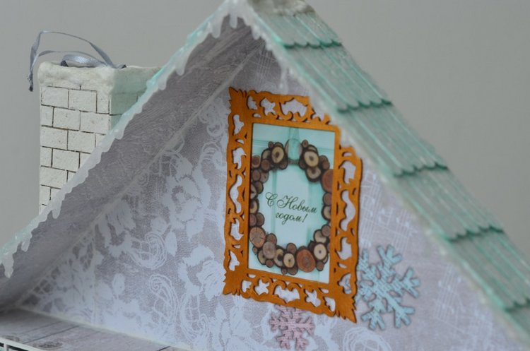 Адвент календарь с миниатюрой и освещением