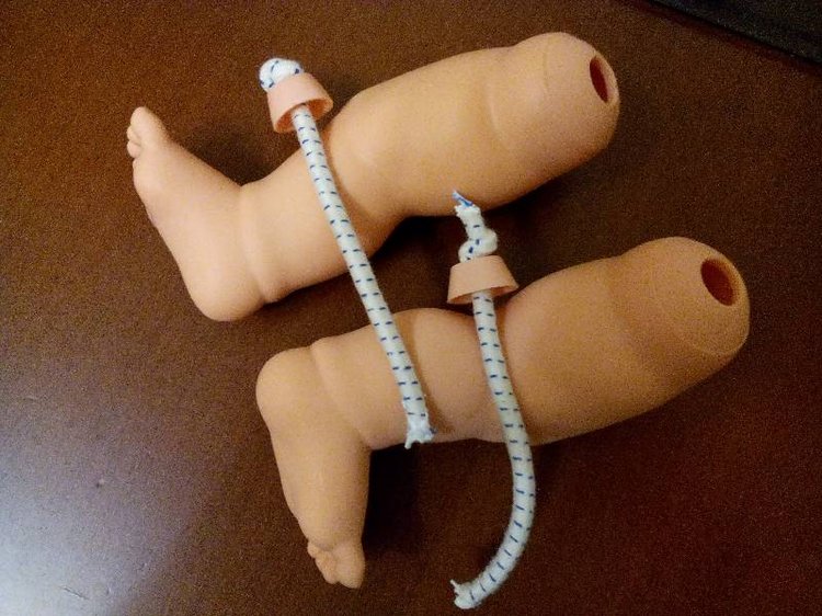 МК Перетяжка куклы банной серии Galoob Baby Face