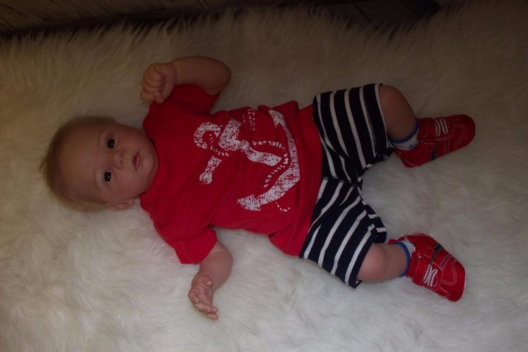 Малыш из молда Харлоу — Куклы Реборн (Reborn): работы мастеров