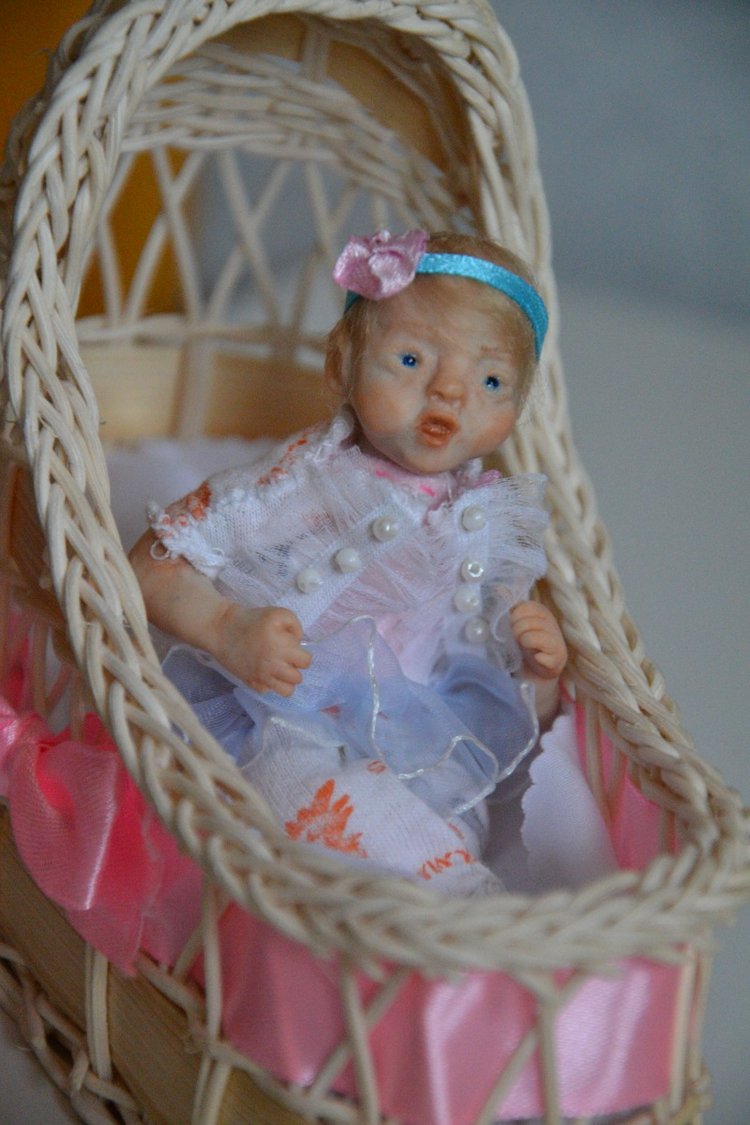 Мои мини малыши ООАК — Лепка авторских кукол: полимерная глина (фото 8)