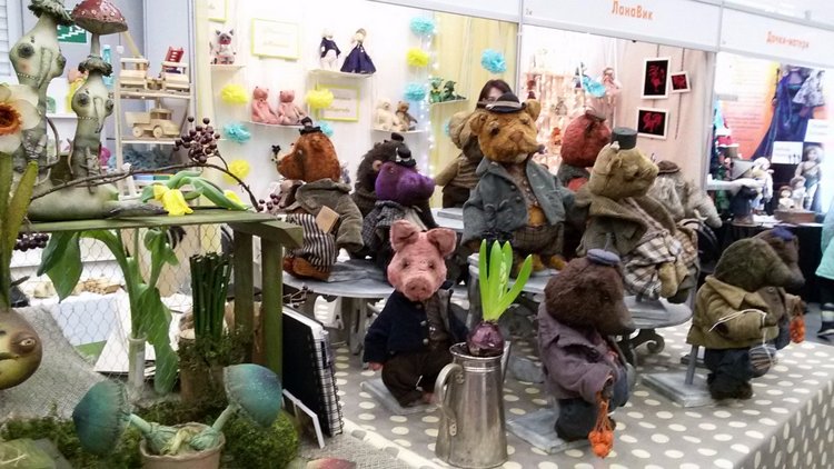 V Ежегодный Весенний Бал Авторских Кукол на Тишинке