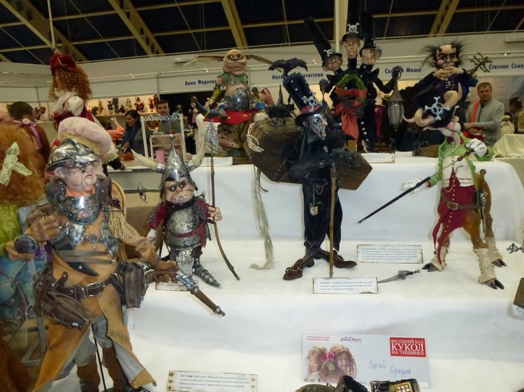 Весенний Бал Кукол на Тишинке: Куклы