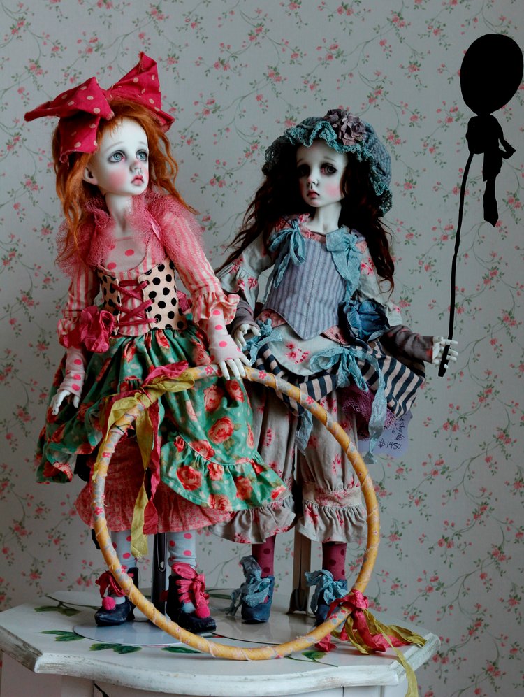 Небесные создания ООАК Val Zeitler by Dollstown - в стиле steampunk