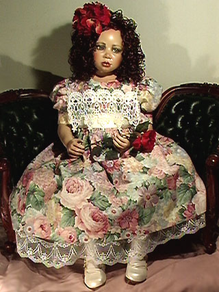 Фарфоровые куклы от Olga A. Savin