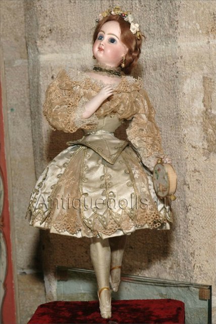 Голубая танцовщица или Магия балета. Фарфоровая коллекционная кукла от Донны Руберт