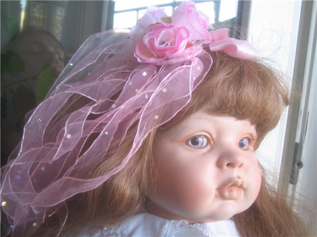 Фарфоровая Фиалочка от Файзох Спанос (фото 5)