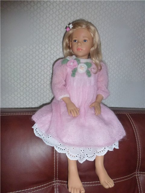 Первая "ласточка", коллекционная кукла от Элизабет Линднер (фото 8)