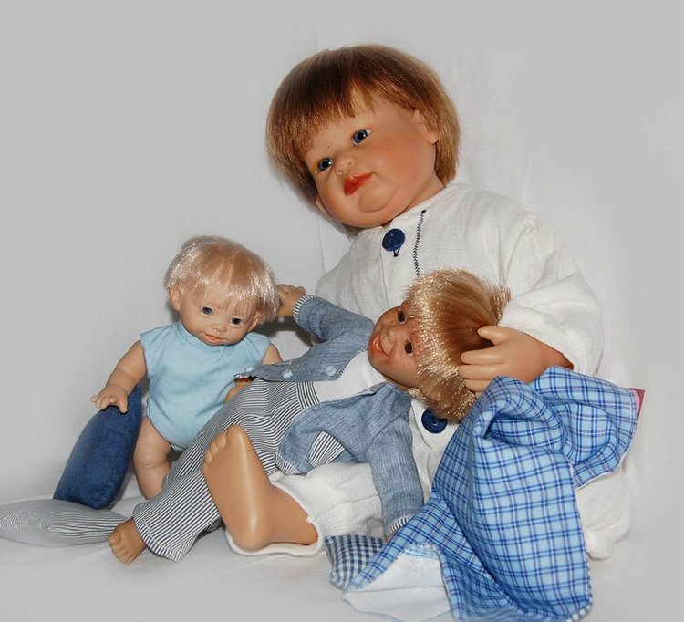 Мальчишки в пижамках :) — Домашние коллекции кукол: фото собраний