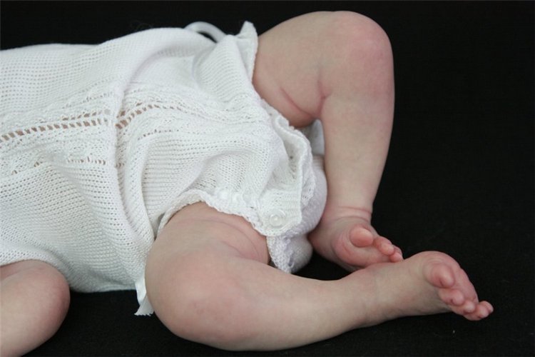 Удивительно реалистичная кукла реборн Елены Киприяновой. Молд Emma by Natalie Scholl