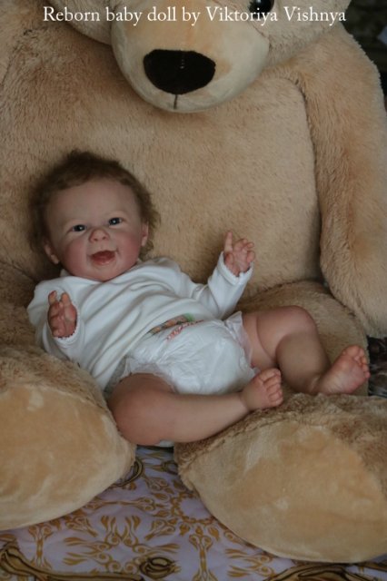 Мейзи... Куколка Реборн Виктории Вишни