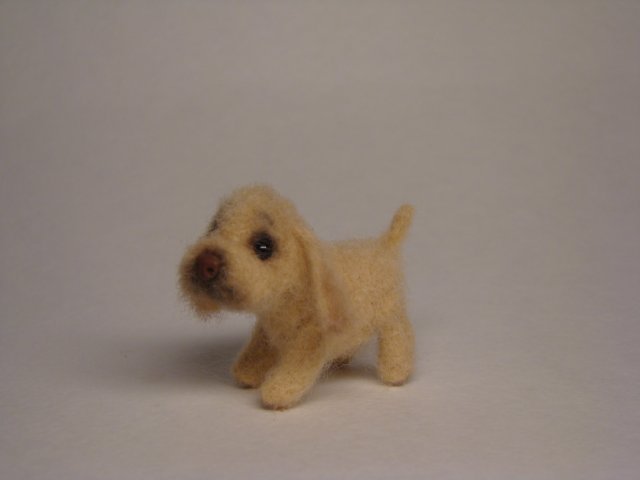 Маленький но верный друг. Авторская игрушка валянием Ольги Чернухо (фото 5)