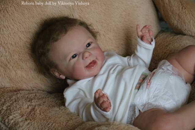 Мейзи... Куколка Реборн Виктории Вишни
