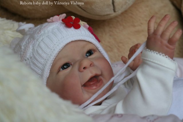 Мейзи... Куколка Реборн Виктории Вишни