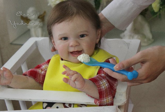 Дарю свою улыбку! Куклы реборн Елены Ядриной