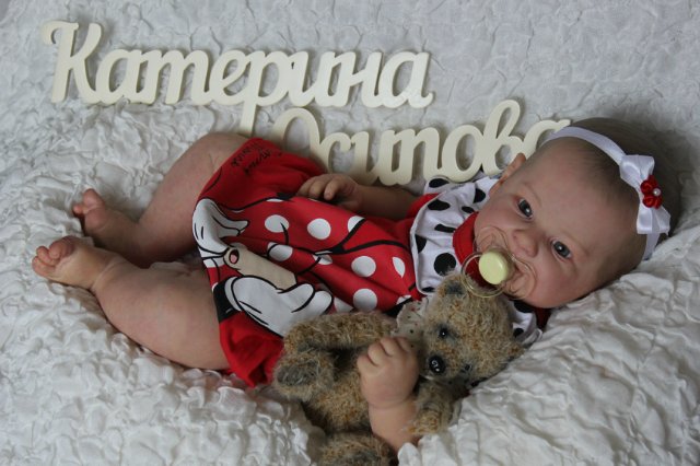 Моя ягодка Грета.Кукла реборн Катерины Осиповой-Коняевой
