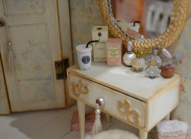 Девичья шкатулка-румбокс для кукол - Уютный чердачОК