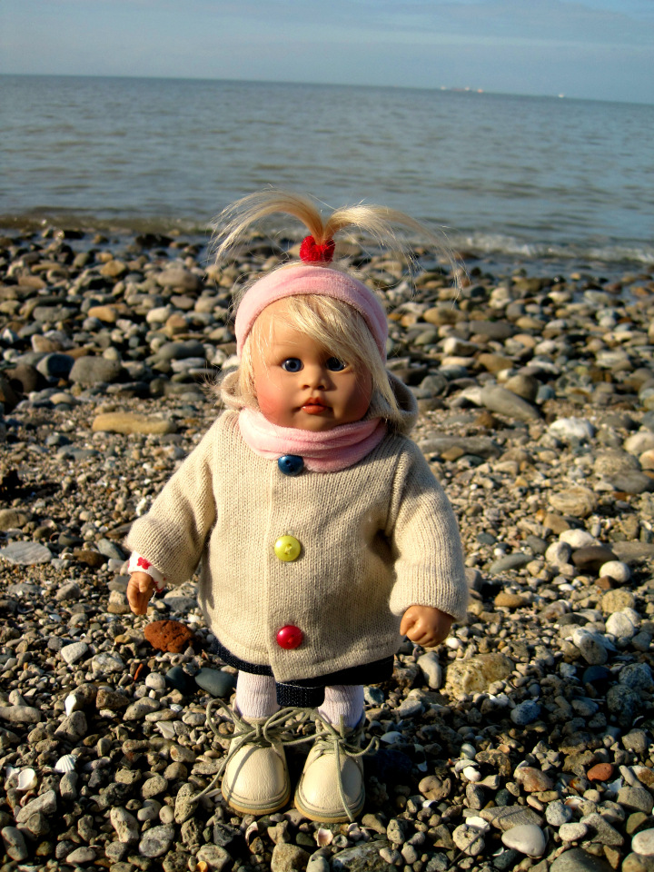 Путешествие к морю. Коллекционная кукла Фрося. Flori, Rolanda Heimer, Schildkrot