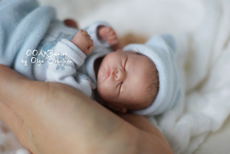 Авторские куклы Лука и Лиза. Младенцы ООАК Ольги Соколовой (фото 2)