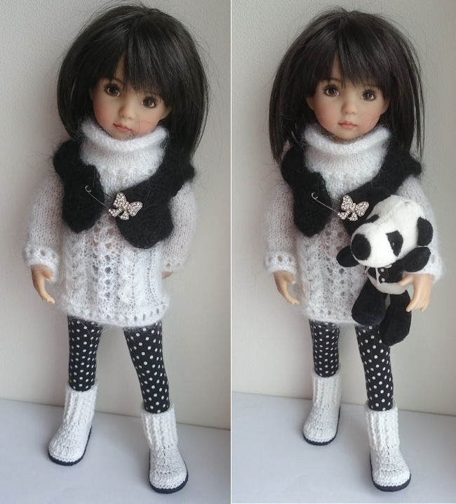 Зима, холода и красота — Куклы Dianna Effner (Эффнер) из винила: Little Darling (фото 10)