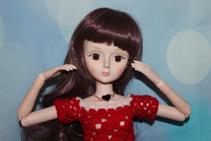 Кукла Лаура("Звезда подиума" 60 см) встречает Новый Год 2017 :)