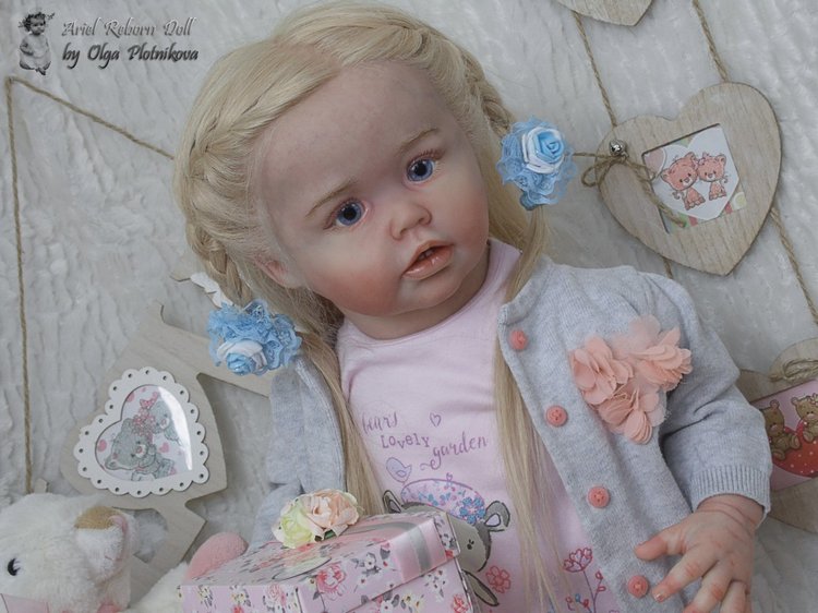 Ariel by Joanna Kazmierczak, куклы reborn Ольги Плотниковой