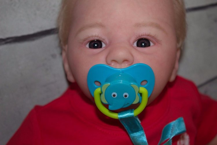 Малыш из молда Харлоу — Куклы Реборн (Reborn): работы мастеров (фото 7)