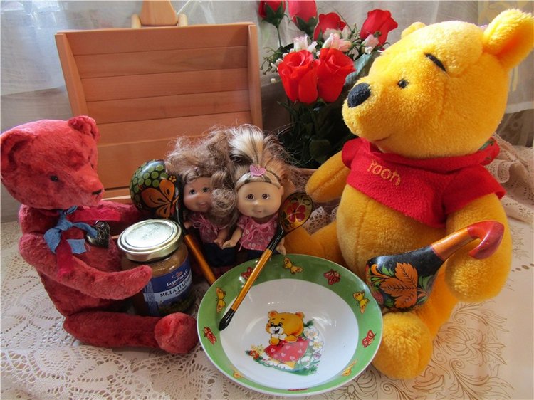 Очень хотелось бы Мишке-обжоре, чтоб появилось Медовое море (фото 7)