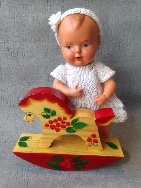 Моя первая целлулоидная куколка от Shildkrot. Черепашка в ромбе (фото 6)