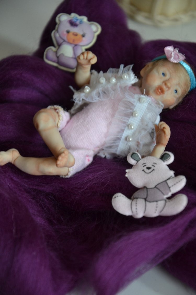 Мои мини малыши ООАК — Лепка авторских кукол: полимерная глина