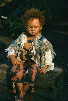 Авторские куклы Карен Шмидт, Karin Schmidt dolls - в странствиях рождаются идеи