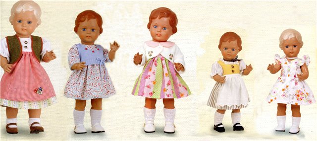 Реплики старинных кукол SCHILDKROET (фото 5)