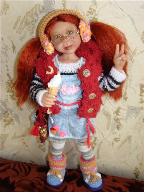 Залежавшаяся куколка. Авторская кукла Кондрашовой Ирины