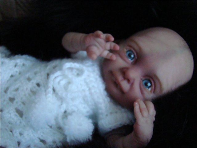 Маленькая Снежинка и помпушка Рози. Авторские куклы Кондрашовой Ирины (фото 4)