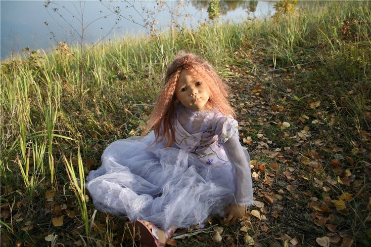 Моя девочка от Annette Himstedt в осеннем настроении