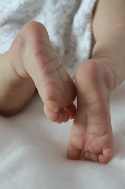 Мальчик одуванчик... Куколка реборн Вишни Виктории (фото 10)