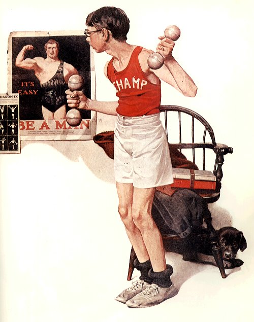 Марк Твен американской живописи. Лиричная и живая старая Америка Нормана Роквелла