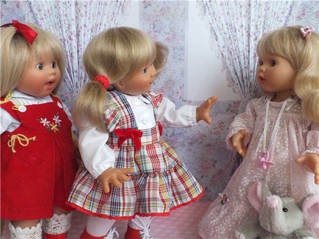 Малышка Аннализа, девочка со слоником от Розмари Мюллер (фото 8)