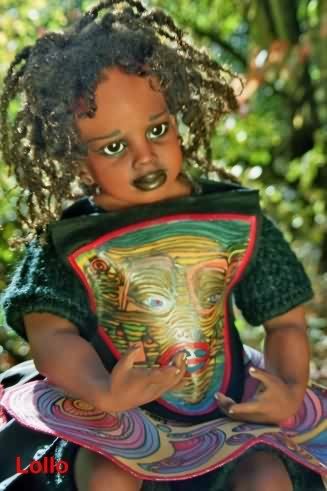 Уникальные авторские куклы Марлис Тейлот (Marlies Theillout dolls) (фото 8)