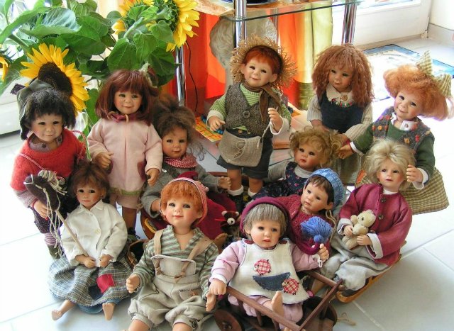 Коллекционные куклы немецкого мастера Сюзи Аймер, Susi Eimer