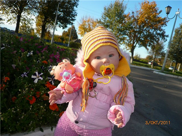 Прогулочка. Кукла реборн Кристалета