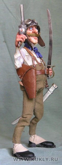 Авторские куклы Ростислава Миронова из серии «Русскiй Стимпанкъ» (фото 2)