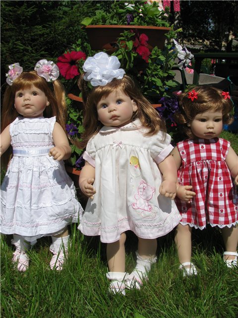 Мои лапушки на даче. Девчонки Мидлтошки на отдыхе (фото 9)