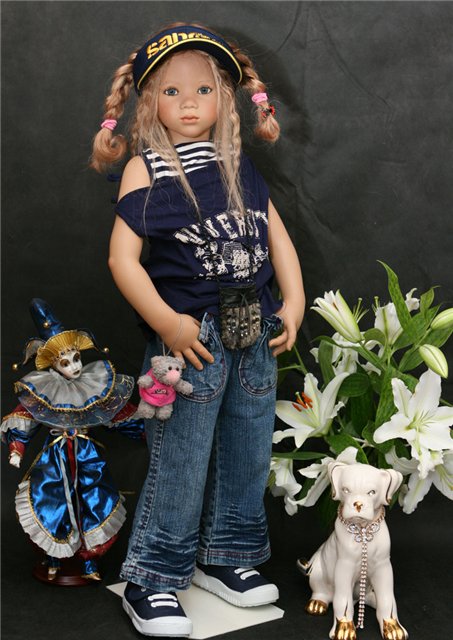 "Игрушки" для взрослых людей. TAMINA из коллекции 2006 года от Annette Himstedt (фото 9)