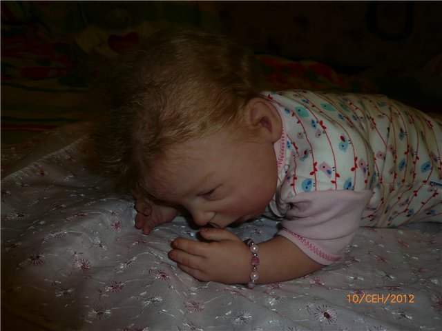 Моя маленькая новорожденная дочка - кукла реборн Ляля | Бэйбики Моя маленькая новорожденная дочка - кукла реборн Ляля (фото 8)