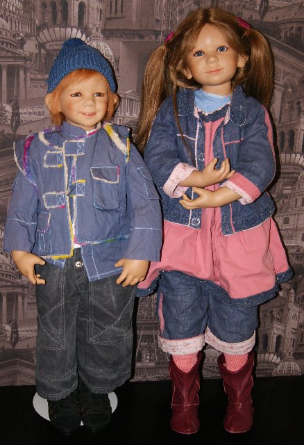 Freddie и Fina -дети улиц коллекция 2004 года Annete Himstedt