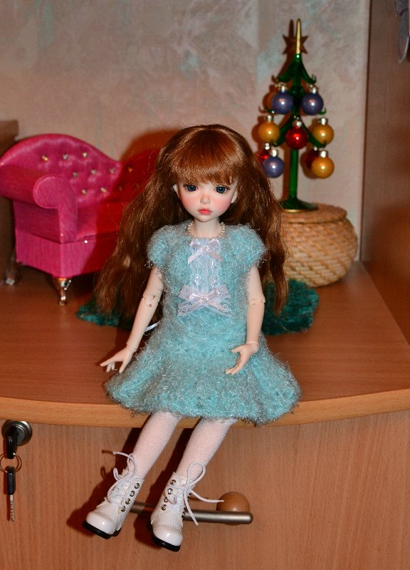 Подготовка к Новому году! Кукольные наряды (фото 10)