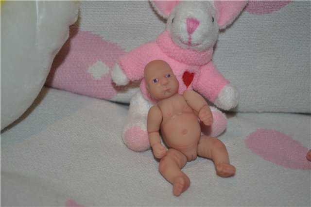 Любопытная ООАК малышка для Виктории. Авторская кукла Медведевой Ольги (фото 9)